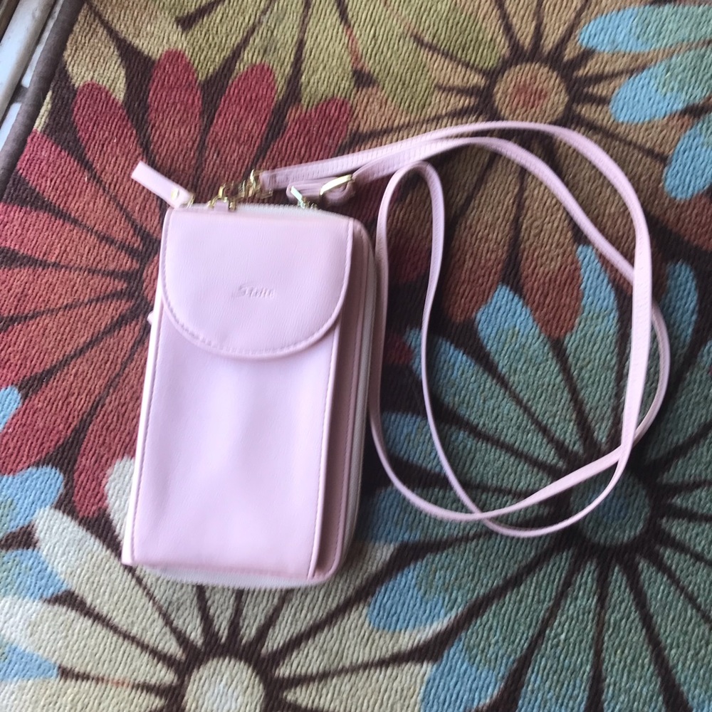 Stone  women’s  phone wallet pink.